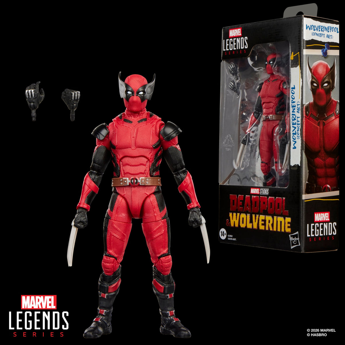 Hasbro Marvel Legends Deadpool & Wolverine Wolverinepool (Concept Art) Action Figure - View 9