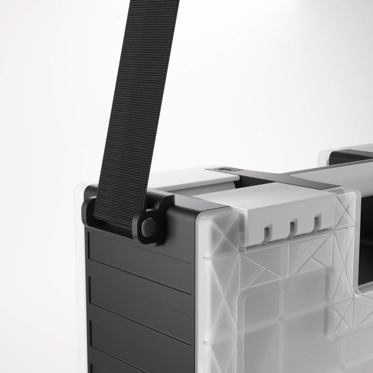 Gamegenic Game Castle (Black/White/Clear) Storage Box for Board Games - View 20