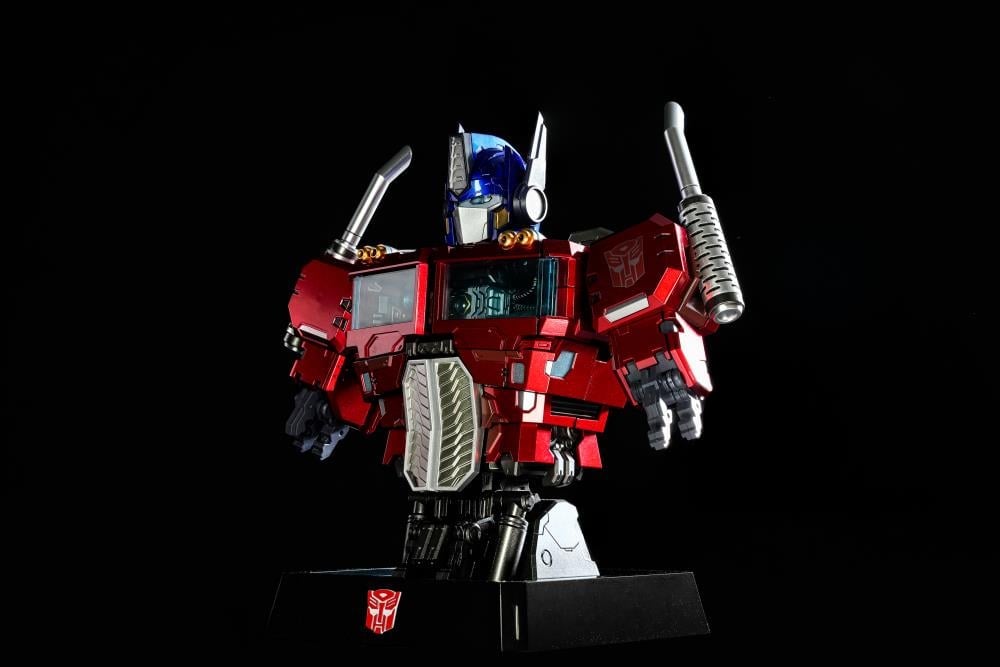 Unix Square Transformers Bust Generation Optimus Prime Mechanic Bust 6.3-Inch ABS Statue - View 5