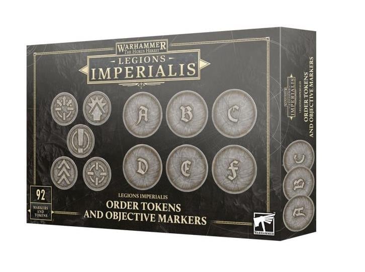 Games Workshop Warhammer The Horus Heresy Legions Imperialis Order Tokens and Objective Markers - View 5