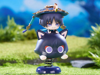 Apex Genshin Impact Happy Shake Wanderer Springy Chibi Figure 4-Inch - View 2
