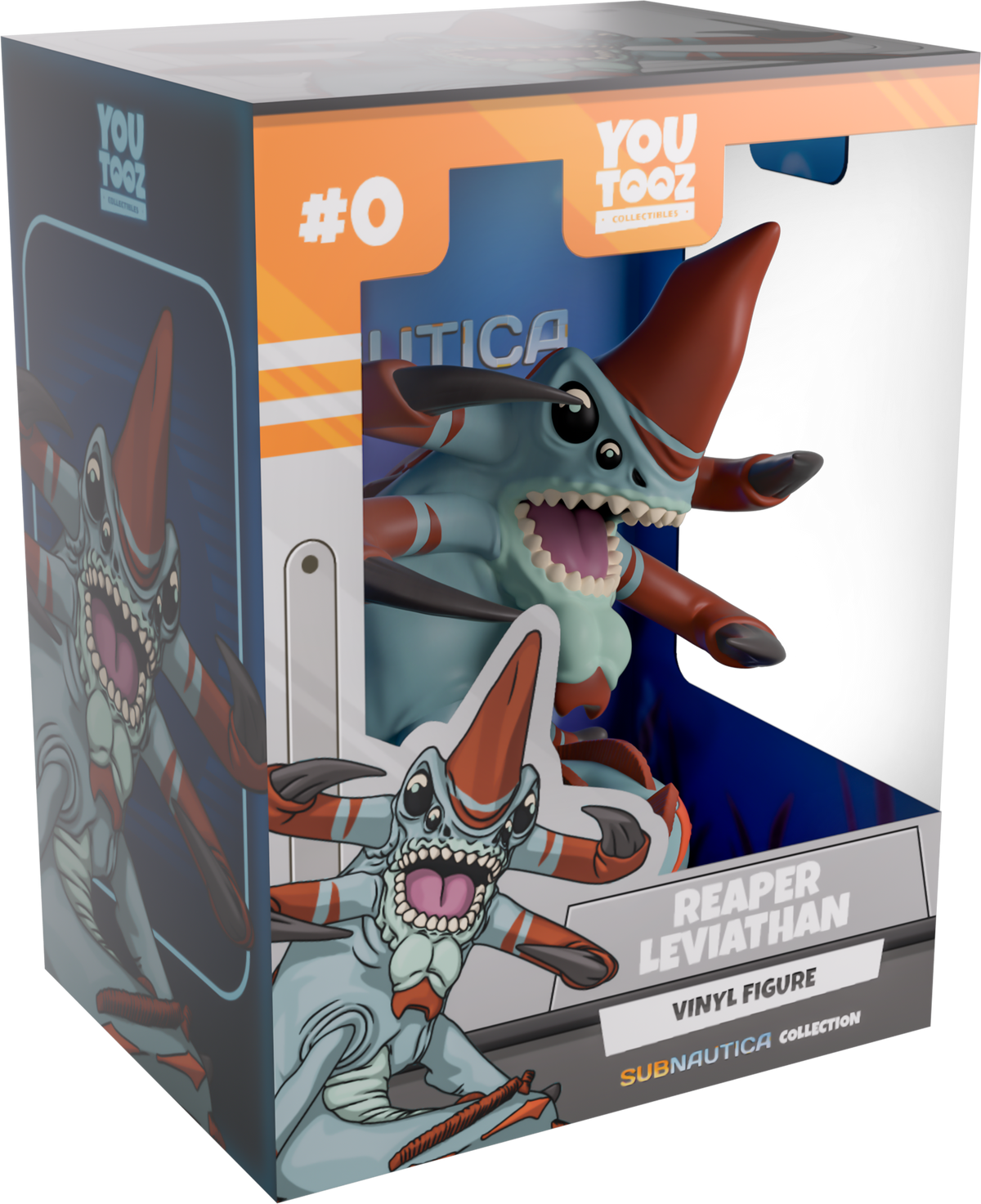 YouTooz Subnautica Reaper Leviathan 4.9-Inch Vinyl Figure - View 6