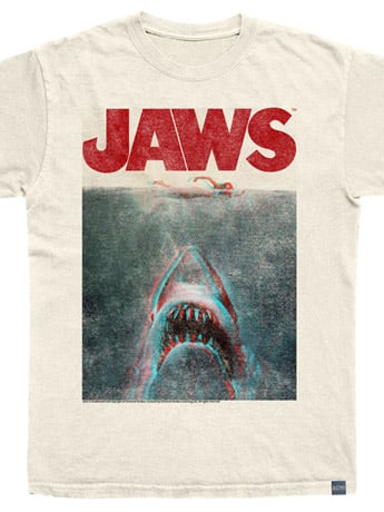 American Classics Jaws in Terrifying 3D T-Shirt Apparel