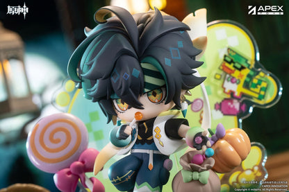 Apex Genshin Impact Twilight Whimsy Kinich Chibi Figure (With Bonus) 4-Inch - View 6
