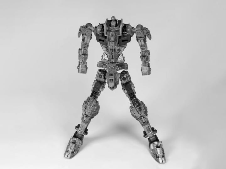 TLX TLX EX02 (Black Ver.) 1/100 Scale Alloy Model Kit Frame Upgrade - View 2