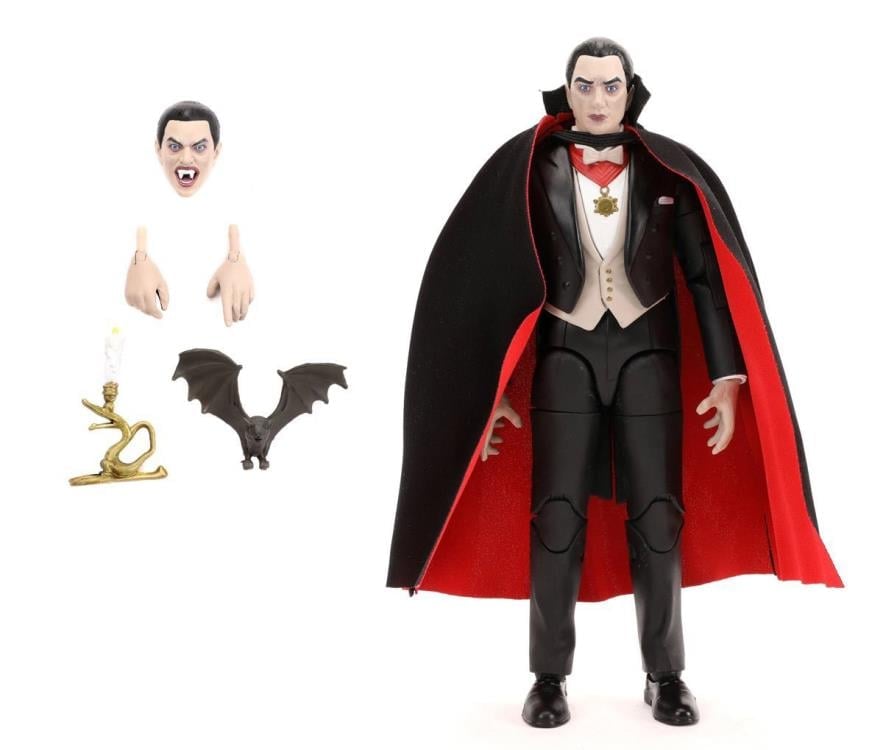 Jada Toys Universal Monsters Dracula 6-Inch Plastic Figure - View 6
