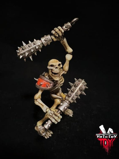 GhostRabbit YoToToY Redemption Skeletons Night Tricksters Set of 6 Skeleton Figures, 7.28-Inch - View 13