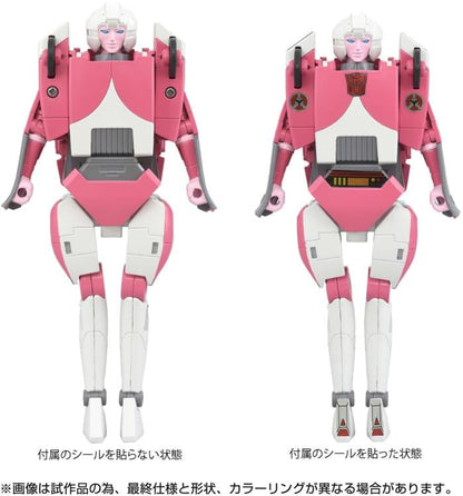 Takara Tomy Transformers Missing Link C-08 Arcee Plastic Figure - View 11