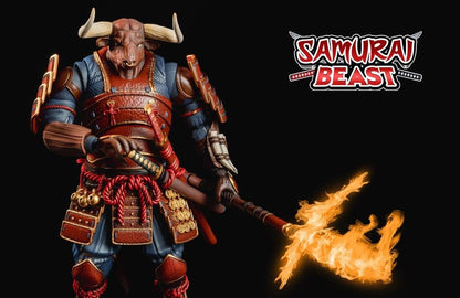 Golden Age Toy Samurai Beast Bone Horn Minotaro Assault Troop 1/12 Scale Figure with Bonus - View 6