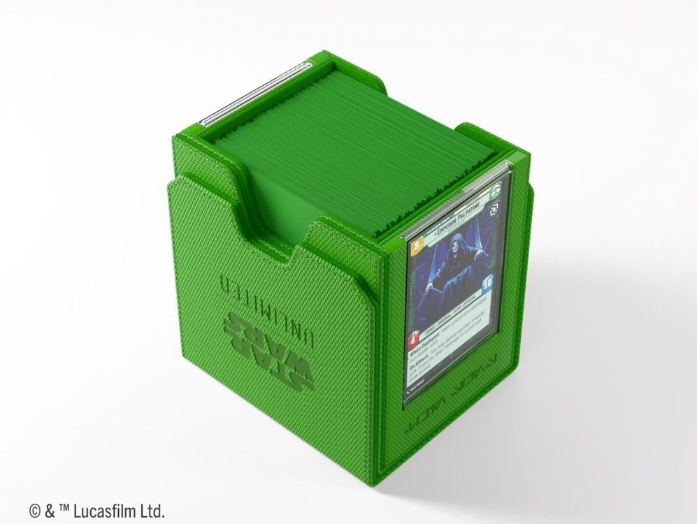 Gamegenic Star Wars: Unlimited Twin Suns Green Deck Pod in Hexafyber Material - View 16