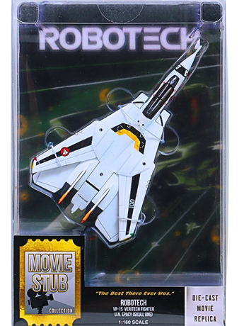 Daron Worldwide Trading Robotech Movie Stub VF-1S Fighter Skull One 1/160 Scale Diecast Model