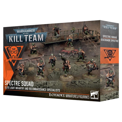 Games Workshop Warhammer 40,000: Kill Team Spectre Squad Citadel Plastic Miniatures Set - View 3