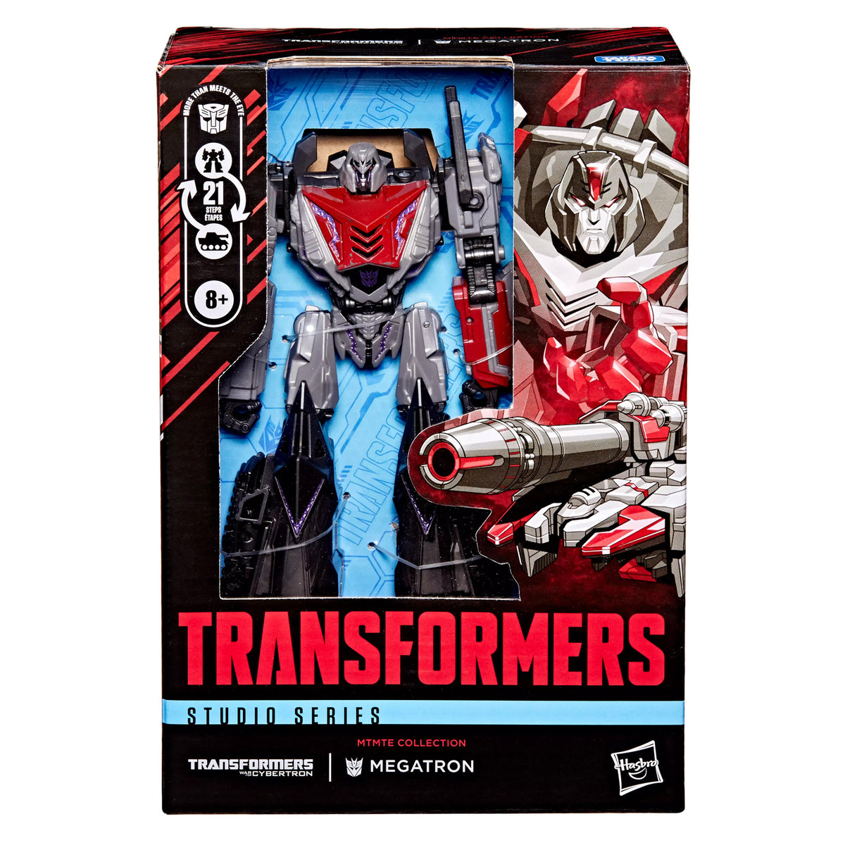 Hasbro Transformers: War for Cybertron Studio Series Voyager Class Megatron Plastic Action Figure - View 6