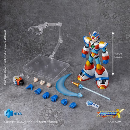 Hiya Toys Mega Man X Exquisite Basic X (Max Armor Ver.) 5.8-Inch Action Figure - View 12