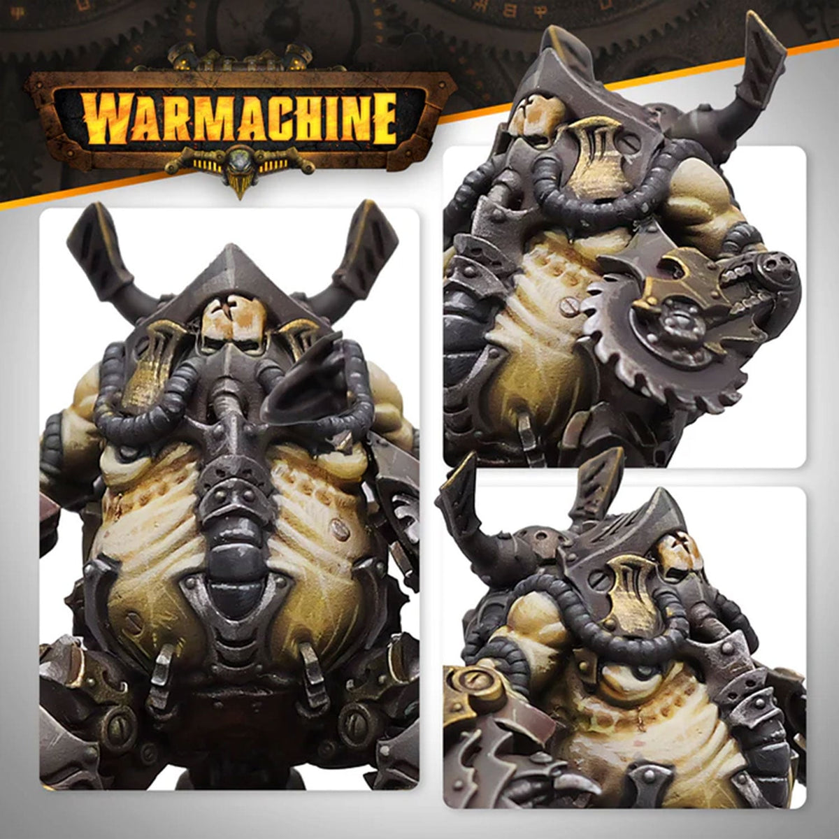 Steamforged Games Warmachine Mechanithrall Swarm Warden Miniature - View 8