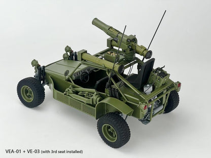 Fans Hobby VEA-01 Missile Launcher Set 1/12 Scale Plastic Accessory 4-Inch - View 20
