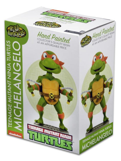 NECA Teenage Mutant Ninja Turtles Michelangelo Head Knocker, 6.5-Inch Resin - View 4