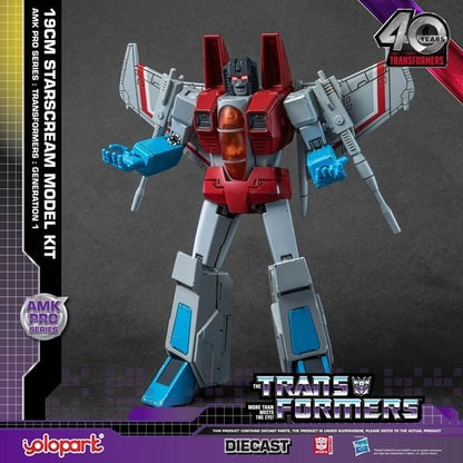 Yolopark Transformers AMK Pro Starscream 7.5-Inch Plastic Model Kit - View 7
