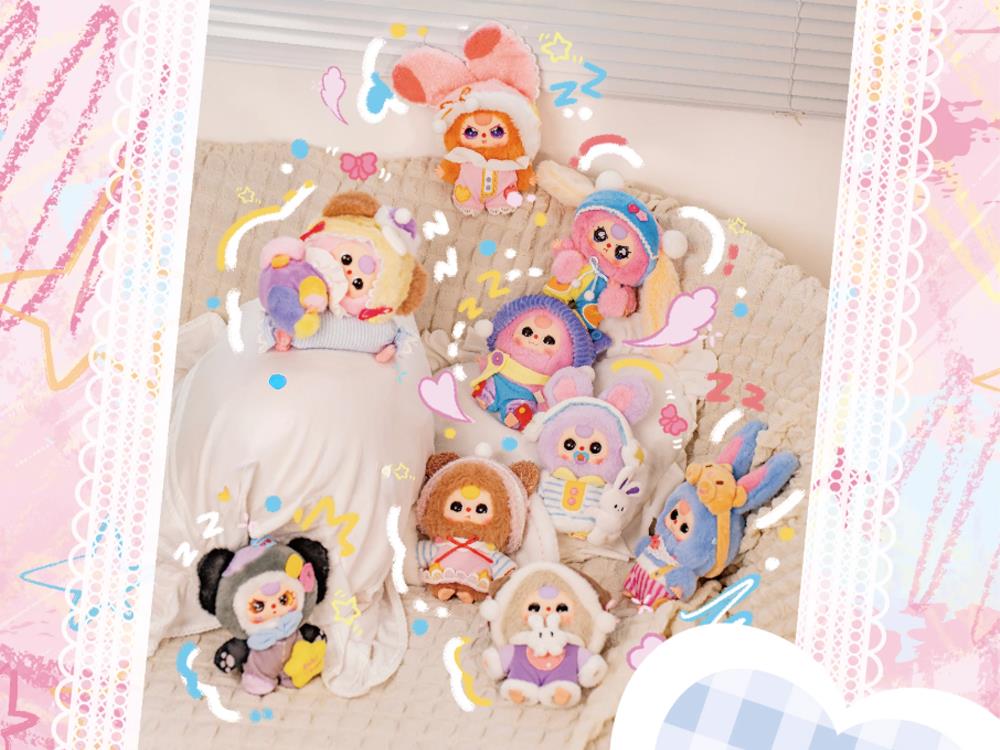 Cureplaneta Baby Three Sweet Dream Random Vinyl Plush Toy 8.5-Inch - View 2