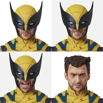 Medicom Toy Marvel Deadpool & Wolverine MAFEX No.291 Wolverine (Damage Ver.) 6-Inch Action Figure - View 12