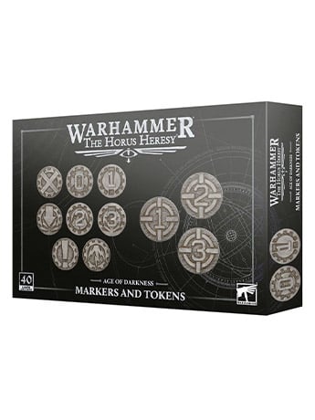 Games Workshop Warhammer The Horus Heresy Age of Darkness Markers and Tokens