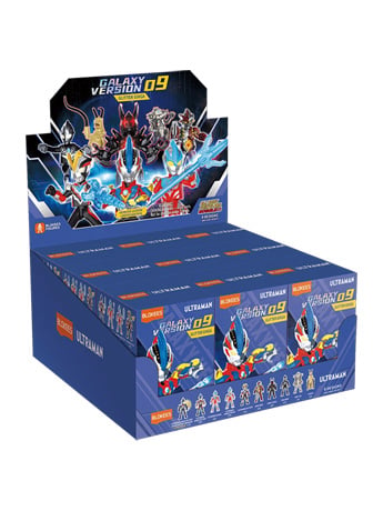 Blokees Ultraman Galaxy Version Vol.9 Glitter Ginga Box of 9 Random Model Kits