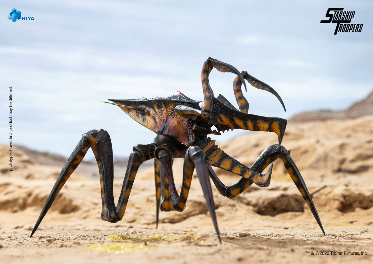 Hiya Toys Starship Troopers Exquisite Basic Warrior Bug 5.3-Inch Action Figure - View 6