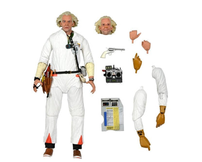 NECA Back to the Future Ultimate Doc Brown (Hazmat Suit) Action Figure - View 17