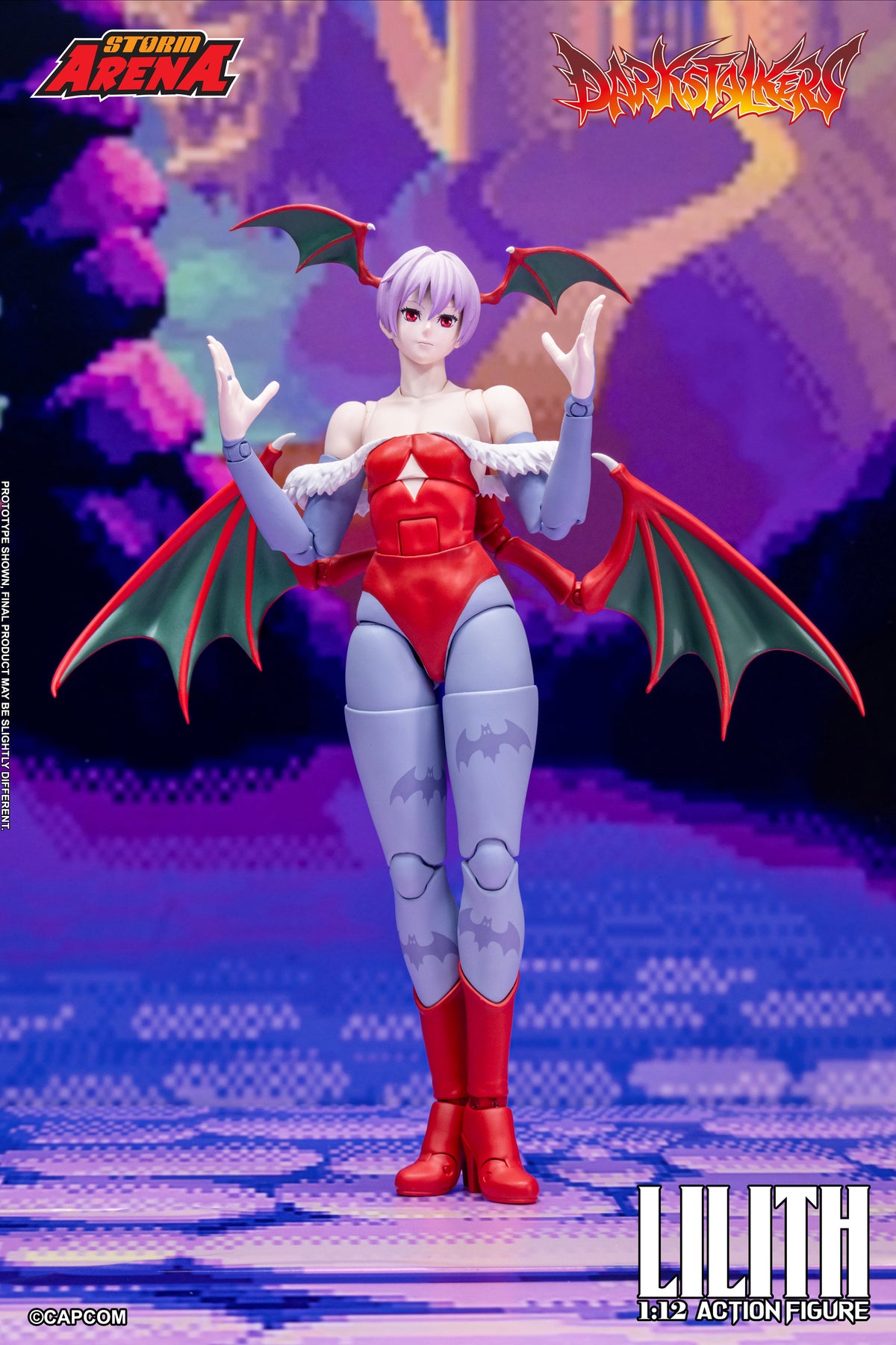 Storm Collectibles Darkstalkers Storm Arena Lilith 1/12 Scale Action Figure - View 3