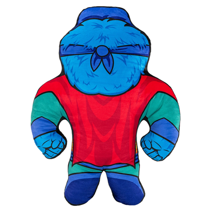 Uncanny Brands Sesame Street Bleacher Buddy Cookie Monster Superhero 22-Inch Plush - View 6