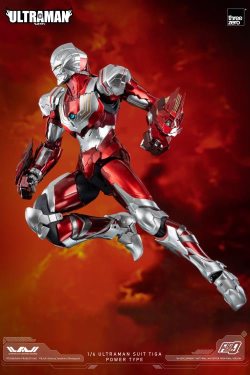 threezero Ultraman Suit Another Universe FigZero Ultraman Suit Tiga Power Type 1/6 Scale Figure - View 6