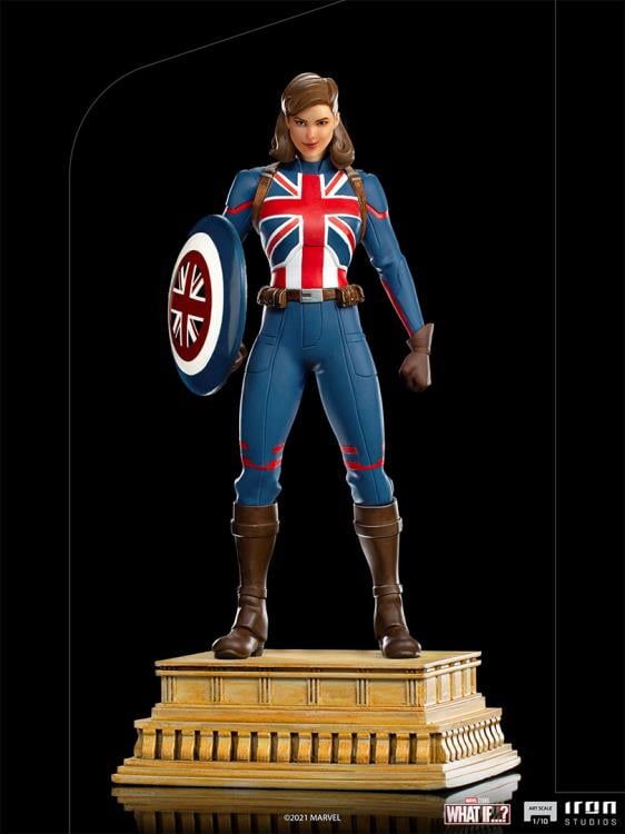 Iron Studios Marvel What If...? Captain Carter 1/10 Art Scale Limited Edition Statue - View 5