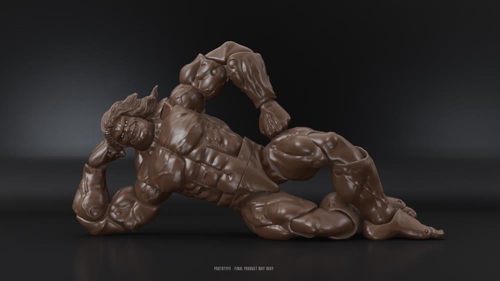 BigBadWorkShop Project Atlas (Brown Ver.) 1/12 Scale Customizing Action Figure, 9-Inch - View 6