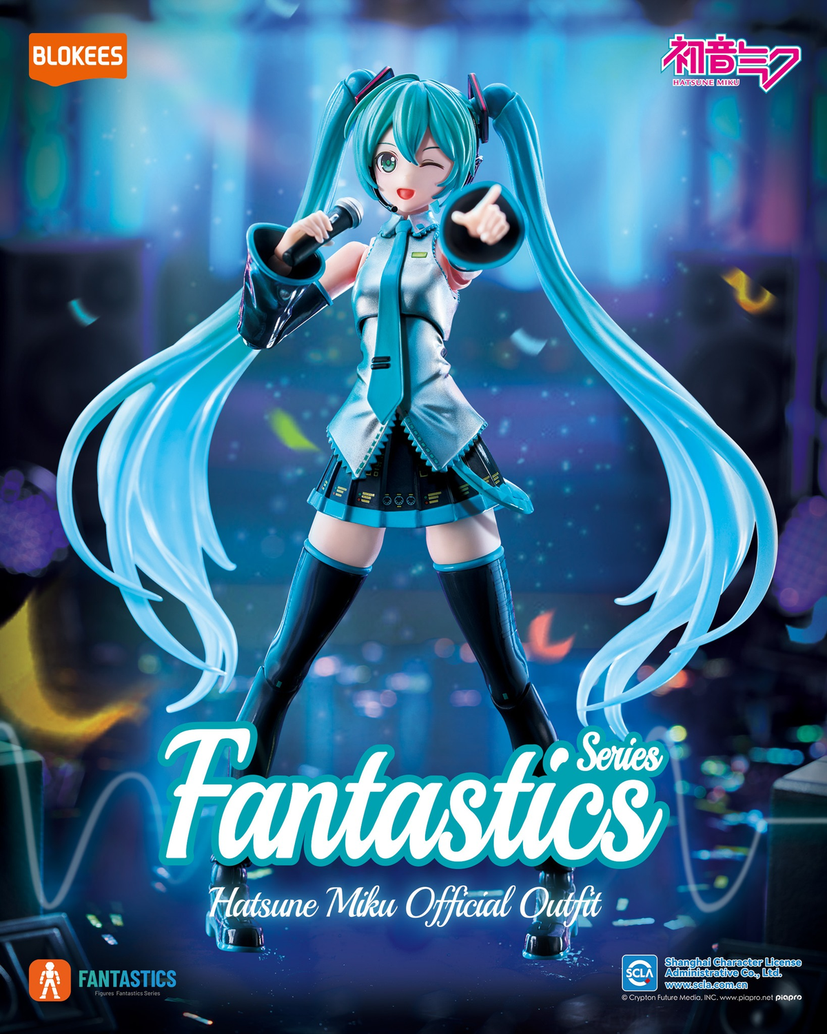 Blokees Vocaloid Fantastics Series Hatsune Miku (Miracle Edition) PVC Model Kit - View 11