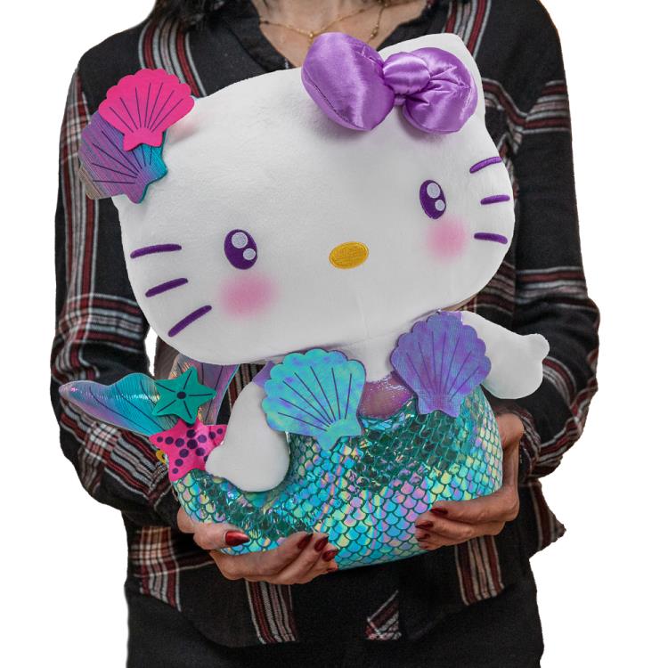 Kidrobot Hello Kitty Purple Mermaid Plush, 13-Inch Soft Character - View 5