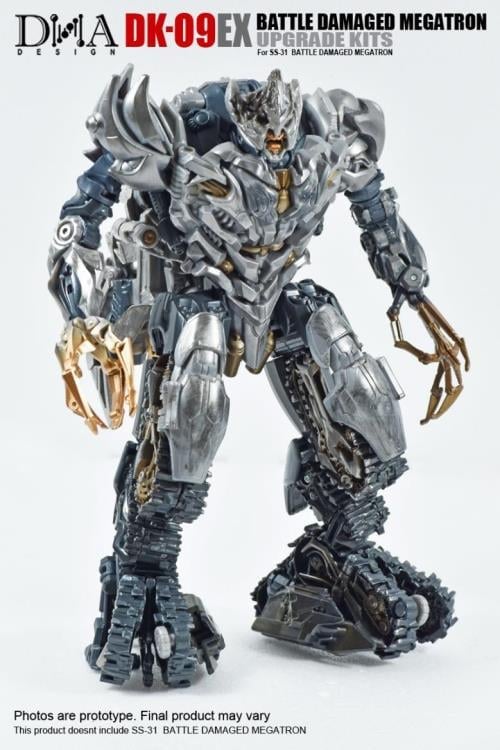 DNA Design DK-09EX Battle Damaged Upgrade Kit Plastic Model Accessory Set - View 4