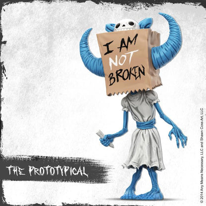 Scrambled Eggs Creative Shawn Coss The Bag Lady (The Prototypical) 8.5-Inch Vinyl Art Figure - View 11