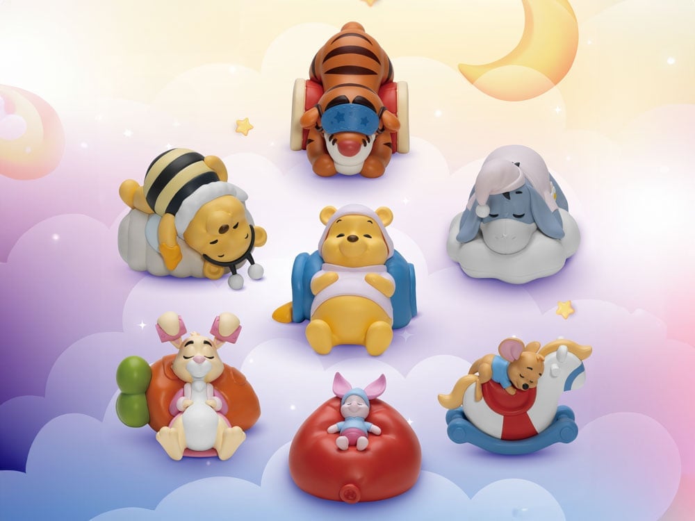 Beast Kingdom Winnie the Pooh Mini Egg Attack MEA-100 Sweet Dreams Boxed Set of 6 Figures - View 2