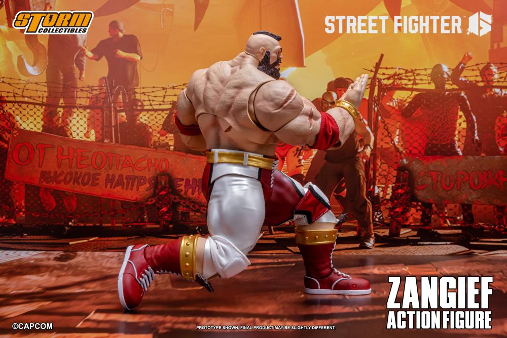 Storm Collectibles Street Fighter 6 Zangief 1/12 Scale Plastic Action Figure - View 13