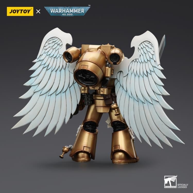 JoyToy Warhammer 40K Blood Angels Sanguinary Guard with Encarmine Sword (Ver. 1) 1/18 Scale Action Figure - View 4
