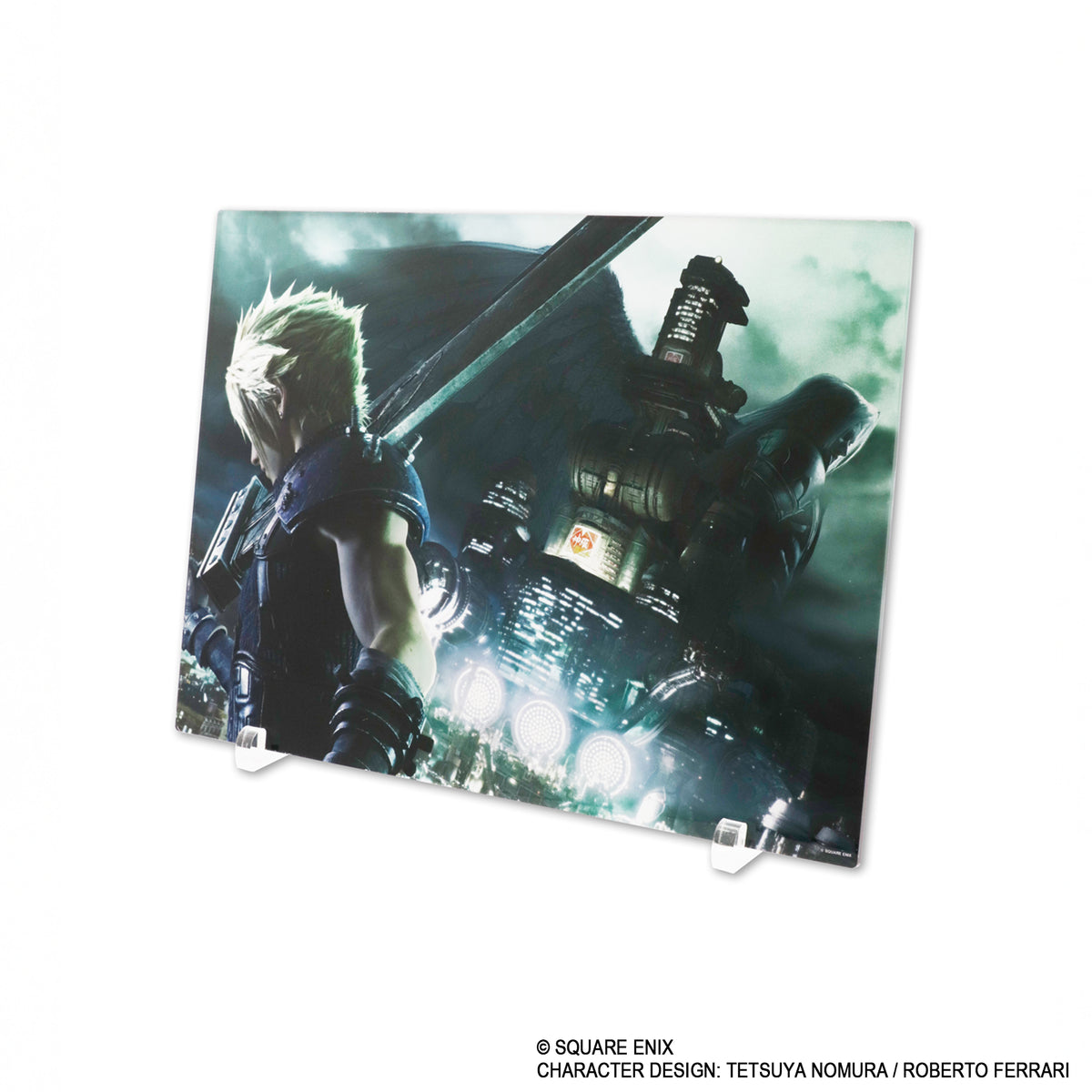 Square Enix Final Fantasy VII Remake Cloud Strife and Sephiroth Acrylic Panel, 12-Inch - View 3
