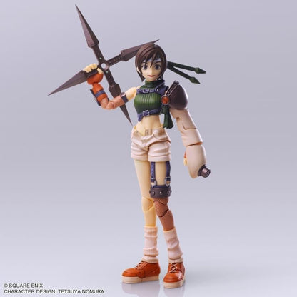 Square Enix Final Fantasy VII Bring Arts Yuffie Kisaragi Figure, 5-Inch - View 3