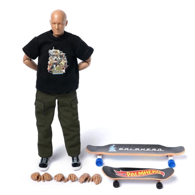 DiD Palm Hero Simply Fun Series The Skateboarder 1/12 Scale Action Figure - View 19