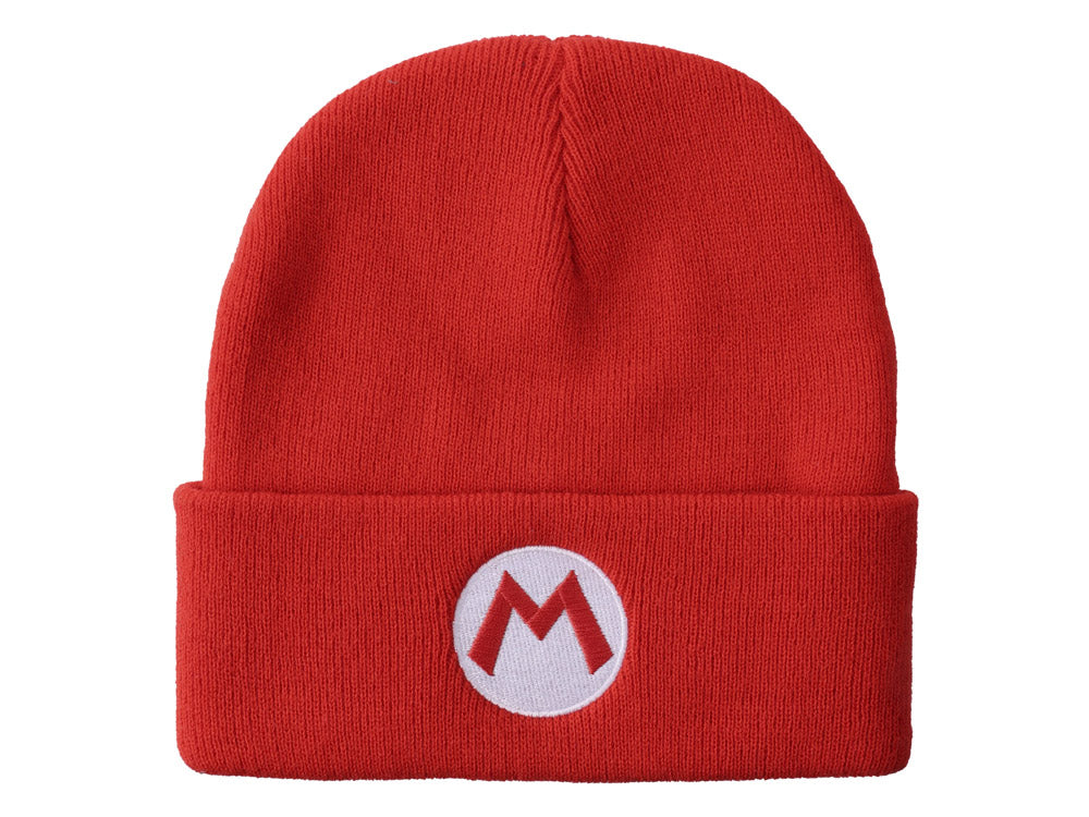 Bioworld Super Mario Embroidered Mario Cuff Beanie Hat - View 2