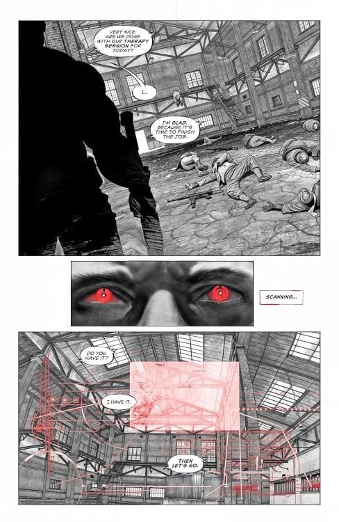 Alien Books Valiant Comics Black, White & Bloodshot Collected Edition - View 7