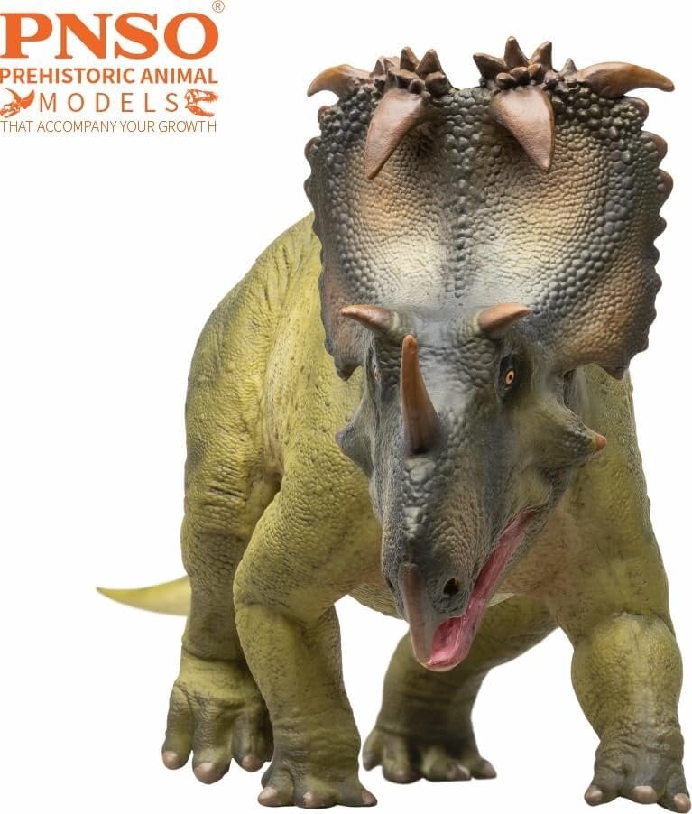 PNSO Prehistoric Art Models Russo the Coronosaurus 6.3-Inch PVC Dinosaur Figure - View 4
