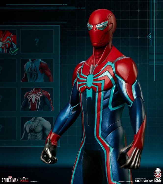 PCS Collectibles Spider-Man 2018 Video Game Velocity Suit 1/10 Scale Limited Edition Statue - View 6