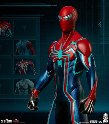 PCS Collectibles Spider-Man 2018 Video Game Velocity Suit 1/10 Scale Limited Edition Statue - View 6