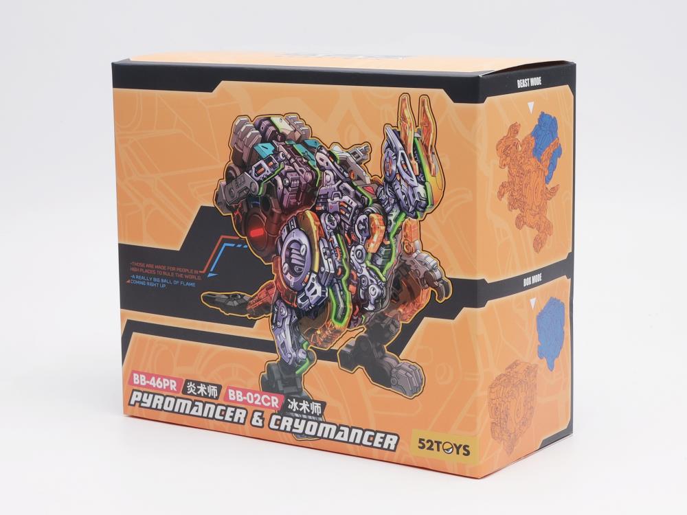 52Toys BeastBOX BB-46PR Pyromancer and BB-02CR Cryomancer Set Collectible - View 18