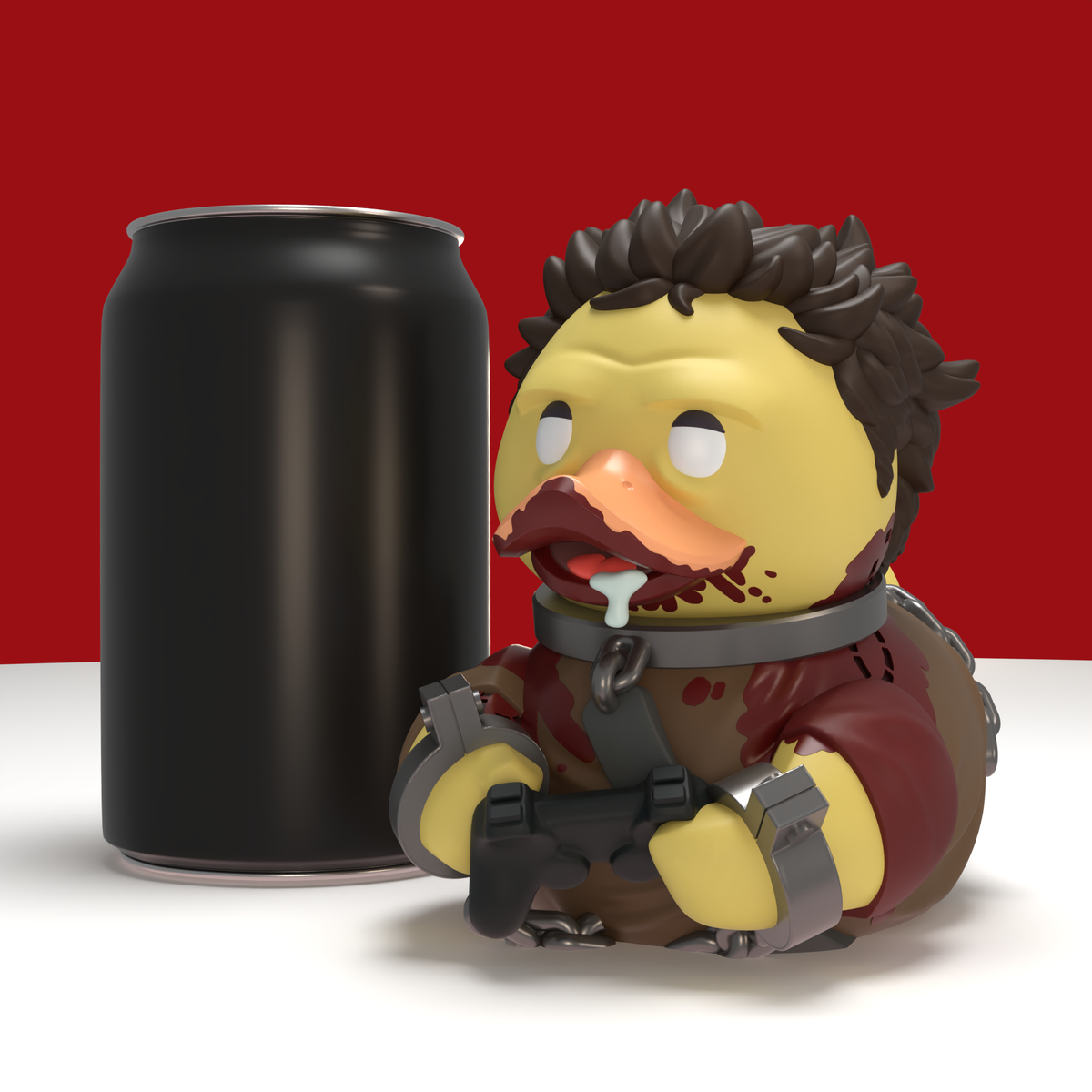 Numskull Shaun of the Dead TUBBZ Zombie Ed Cosplaying Duck Boxed Edition PVC Collectible, 3.5-Inch - View 6